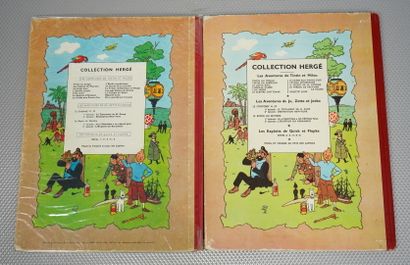 null TINTIN in the Congo. 1955. 4th plate B14. Red cloth spine. Blue endpaper founded.



Good...