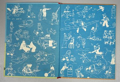 null TINTIN in the Congo. 1952. 4th plate B6. Red cloth spine, dark blue endpaper.



Very...