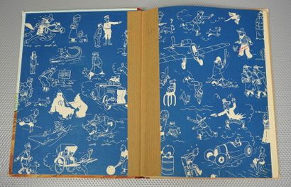 null TINTIN in the Congo. 1955. 4th plate B14. Red cloth spine. Blue endpaper founded.



Good...