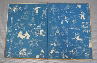 null The Mysterious Star. 1954. 4th plate B9. Red cloth spine, dark blue endpaper....