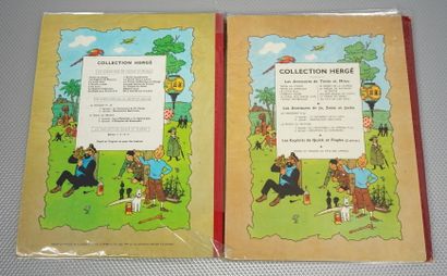 null The Broken Ear. 1955. 4th plate B15. Red cloth spine. Dark blue endpaper.



Very...