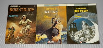Les Tours de Bois-Maury. (Hermann). 10 albums...