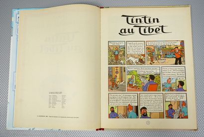 null TINTIN in Tibet. 1960/61. French EO (mention Redoutable on the Dupondt's berets,...
