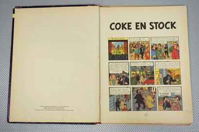 null Coke en stock. 1958. EO Française (imp. Danel 1843). 4ème plat B24. Dos toilé...