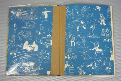 null The Broken Ear. 1955. 4th plate B15. Red cloth spine. Dark blue endpaper.



Very...