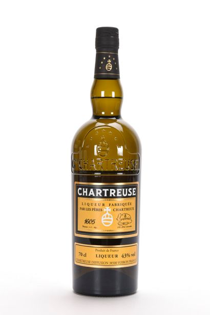 null 1 B CHARTREUSE REINE DES LIQUEURS 70 cl 43% (étui) (mise 2020) Pères Chartreux...