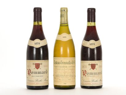 null 2 B POMMARD (e.t.h.) Berthe Morey 1979

1 B CHABLIS GRENOUILLE (Grand Cru) (e.a.)...