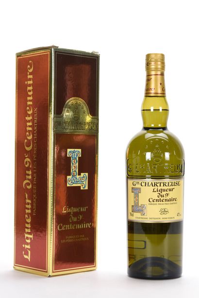 null 1 B CHARTREUSE LIQUEUR DU 9ème CENTENAIRE 70 cl 47% (étui) (mise 2015) Pères...