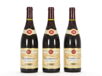 null 3 B HERMITAGE Rouge (1 e.l.a.) Guigal 1991