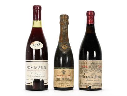 null 1 B POMMARD LES RUGIENS (1er Cru) (e.t.a; clm.s.) Domaine Parent 1978

1 B CHAMBOLLE-MUSIGNY...