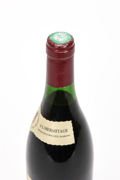 null 1 B HERMITAGE Rouge Jean-Louis Chave 1989