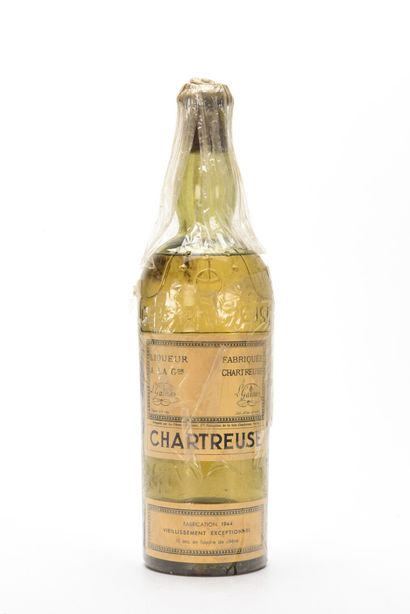 null 1 B CHARTREUSE JAUNE VIEILLISSEMENT EXCEPTIONNEL VOIRON 75 cl 40% (bouteille...