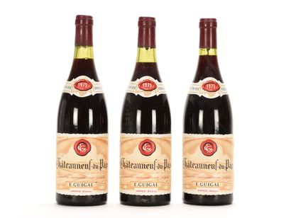 null 3 B CHÂTEAUNEUF DU PAPE Rouge Guigal 1975