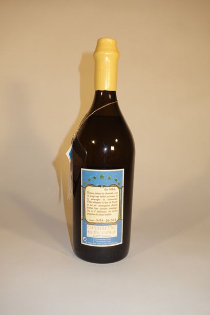 null 1 B CHARTREUSE EPISCOPALE DU IIIème MILLÉNAIRE 100 cl 45% (Caisse Bois d'origine)...