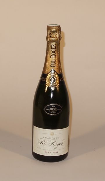 null 1 B CHAMPAGNE BRUT Pol Roger 1983