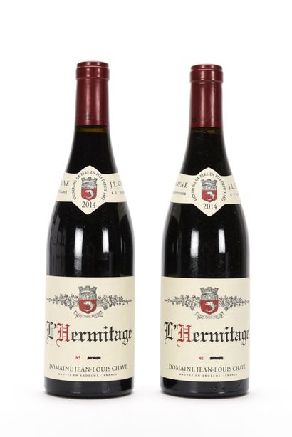2 B L'HERMITAGE Rouge (e.a.) Jean-Louis Chave...