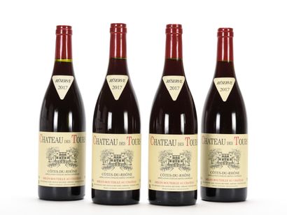 null 4 B CÔTES DU RHÔNE Rouge Château des Tours 2017

 TVA récupérable pour les personnes...