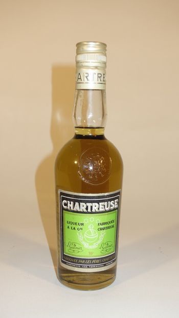 null 1 1/2 B CHARTREUSE VERTE TARRAGONE "LA FABIOLA" PÉRIODE 1966-1973 (e.l.a; très...