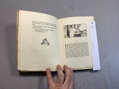 null Le Lys rouge par Anatole France. Illustrations de François-Albert Quelvé. Exemplaire...