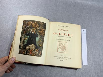 null Swift. Voyages de Gulliver. Illustré par Timar. Paris, 1940. Exemplaire numéroté....