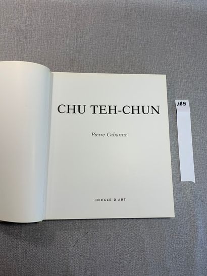 null Chu Teh-Chun par Pierre Cabanne. Ouvrage relié sous jaquette illustrée. Editions...