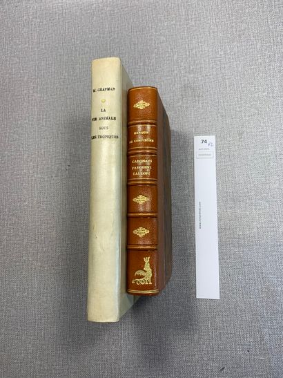 null Un ensemble de 2 volumes : Gabonais Pahouins Gallois, par le Marquis de Compiègne...