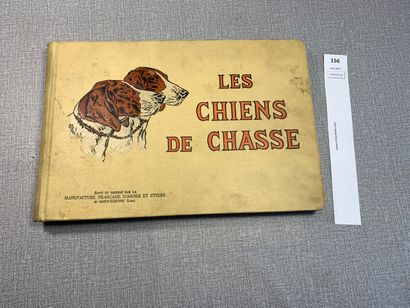 null Les Chiens de Chasse. 87 planches en couleurs. Edité par la Manufacture Française...