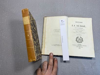null Histoire de la Suisse par H. Zschokke. 2 volumes in-8, Paris, 1828.
