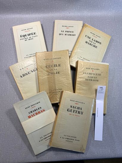 null [Editions originales numérotées]. Un ensemble de 8 volumes, dont : Equipée par...