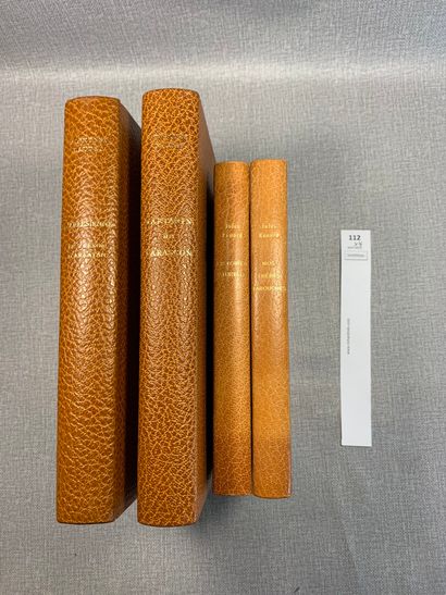null Un ensemble de 4 volumes illustrés et numérotés : L'Arlésienne (illustré par...