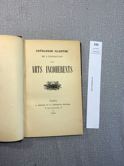 null Catalogue illustré de l'Exposition des Arts Incohérents. Paris, 1884. 1 page...