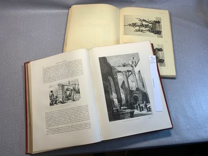 null Un ensemble de 2 volumes : Rome, description et souvenirs par Françis Wey. Pleine...