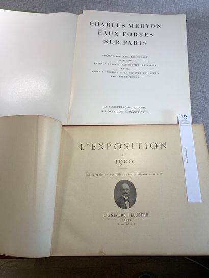 null Un ensemble de 2 ouvrages : L'Exposition universelle de 1900 et Reproduction...