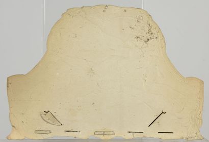  Au planteur de Caïffa, Calendrier Publicitaire 1913 
H. 32 cm - L. 46 cm 
(un angle...