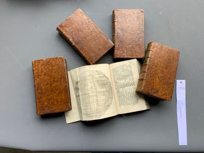null Bernardin de Saint-Pierre. Etudes de la Nature. 5 volumes in-12 reliés cuir....
