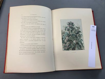null Paul Cosseret. Le livre des fleurs illustré par Gustave Fraipont. Plein cartonnage...