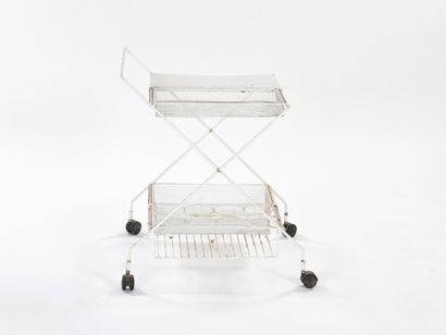 null WORK 1950

Trolley with white lacquered metal structure with two compartmentalized...