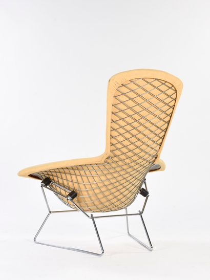 null Harry BERTOIA (1915-1978)

Large fauteuil et son ottoman modèle Bird en fil...