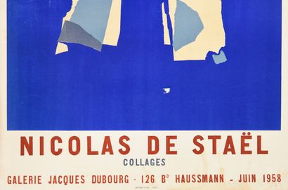 null Nicolas de Staël (1913-1955)

Poster for the exhibition Collages.

Jacques Dubourg...