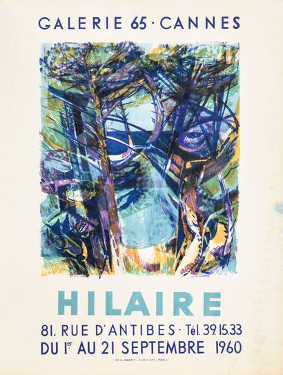 null Camille HILAIRE (1916-2004)

Lithographed poster in colors.

Gallery 65, Cannes.



Printed...