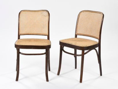 Josef HOFFMANN (1870-1956)

Paire de chaises...