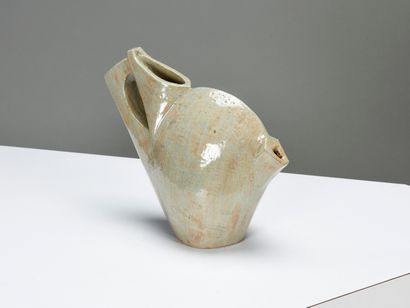 null In the spirit of Juliette DEREL

Red earthenware pitcher enamelled and wiped...