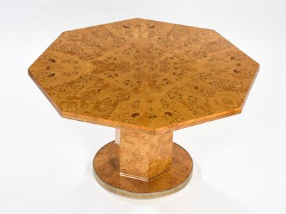 null Jean-Claude MAHEY (born 1944)

Table with a circular base from which rises a...