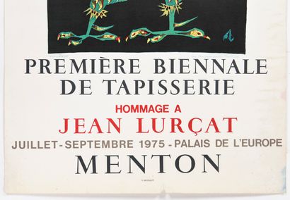 null Jean LURCAT (1892 - 1966)

Poster 

First tapestry biennial



Tears (top and...