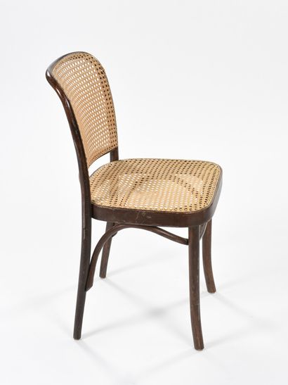 null Josef HOFFMANN (1870-1956)

Paire de chaises modèle N°811 dit Prague à structure...