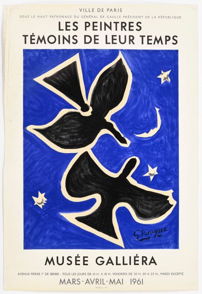 null Georges Braque (1882-1963)



Lithographed poster in colors, published for the...