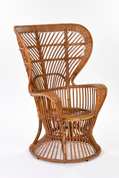null Lio CARMINATI & GIO PONTI (1891-1979)

Grand fauteuil réalisé pour le paquebot...