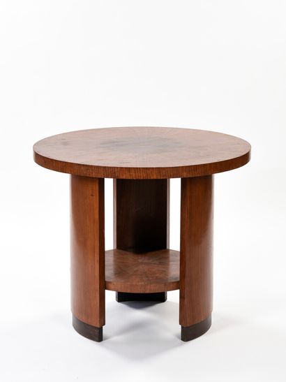 ART DECO WORK 
Circular pedestal table with...
