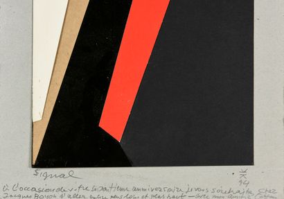 null Costas COULENTIANOS (1918-1995)

Signal 

Collage on paper



Monogrammed, dedicated...