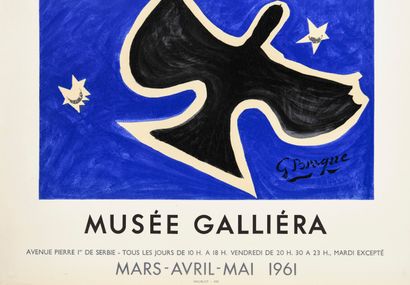null Georges Braque (1882-1963)



Lithographed poster in colors, published for the...